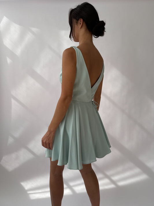 Dolce & Gabbana S/S 1995 Vintage Skater Wrap Dress (S)