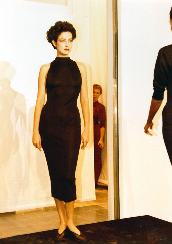 The Alaia 1986 Rare Runway dress as seen on the runway.