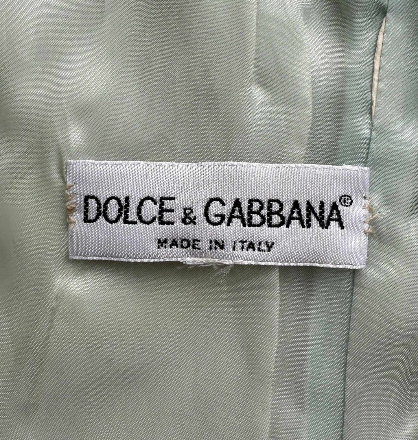 Dolce & Gabbana S/S 1995 Vintage Skater Wrap Dress (S)