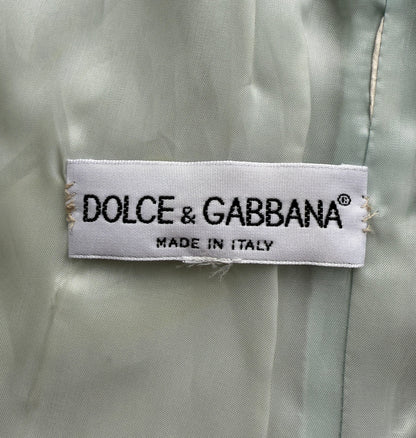 Dolce & Gabbana S/S 1995 Vintage Skater Wrap Dress (S)