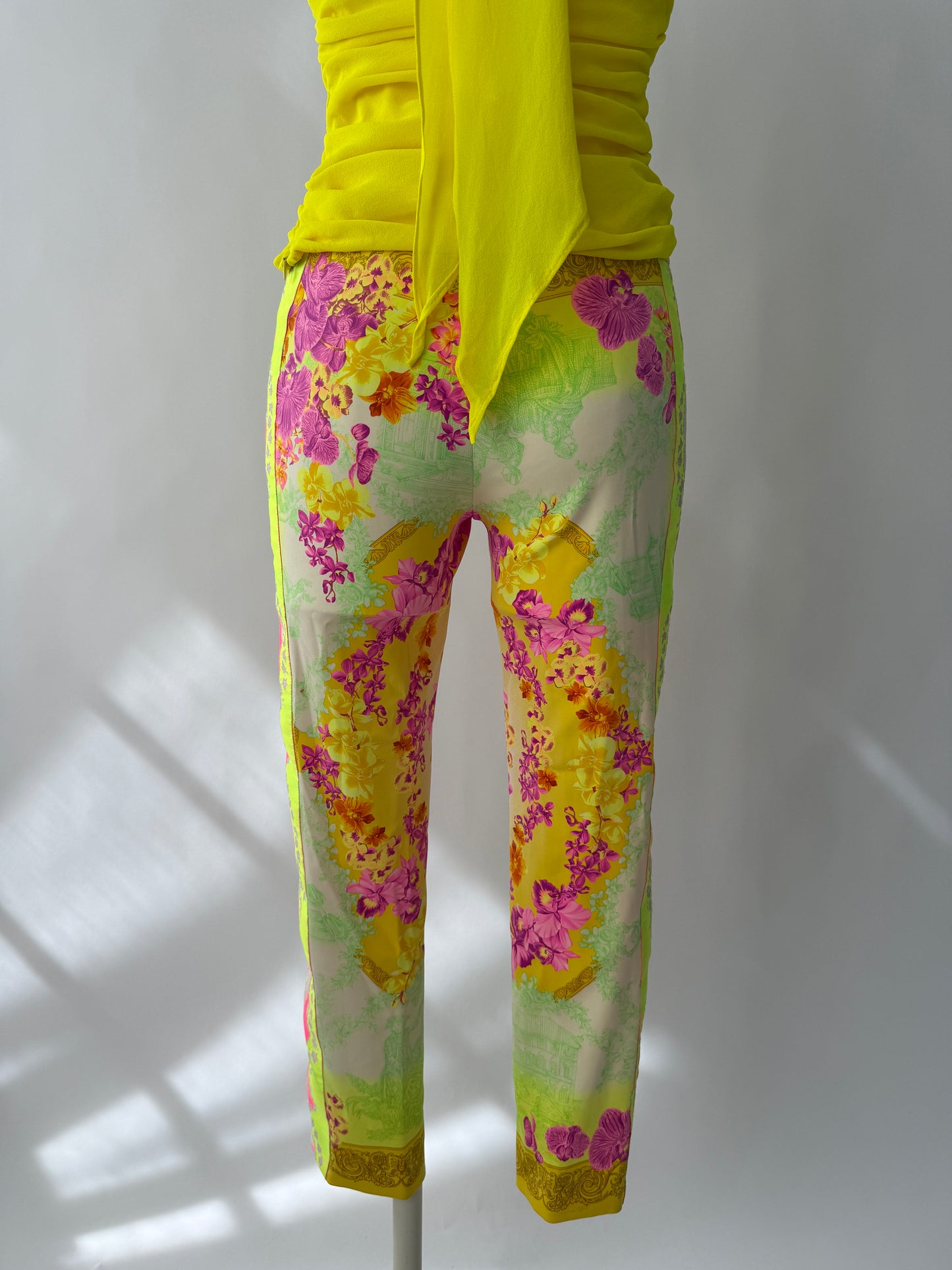 Versace S/S 2004 Halter Top and Capri Pants Runway Set (S)