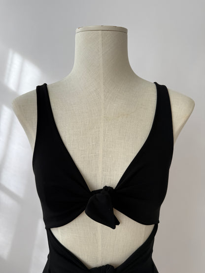Valentino 2002 Vintage Knot Tie Cutout Top (S/M)
