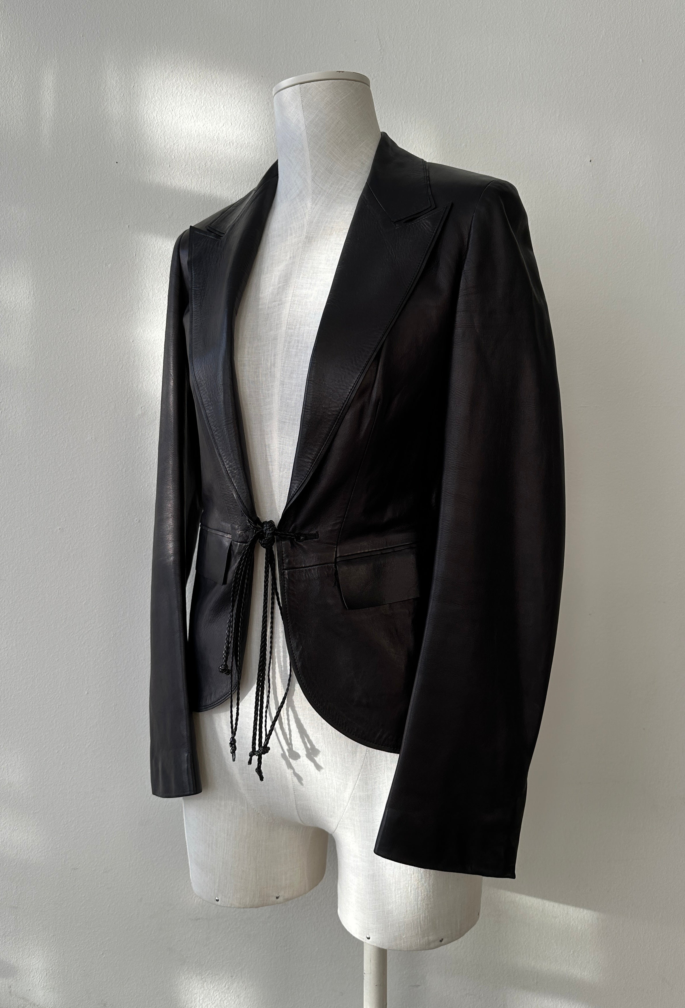 Gucci by Tom Ford F/W 2002 Leather Jacket (S) – Rixt Archives