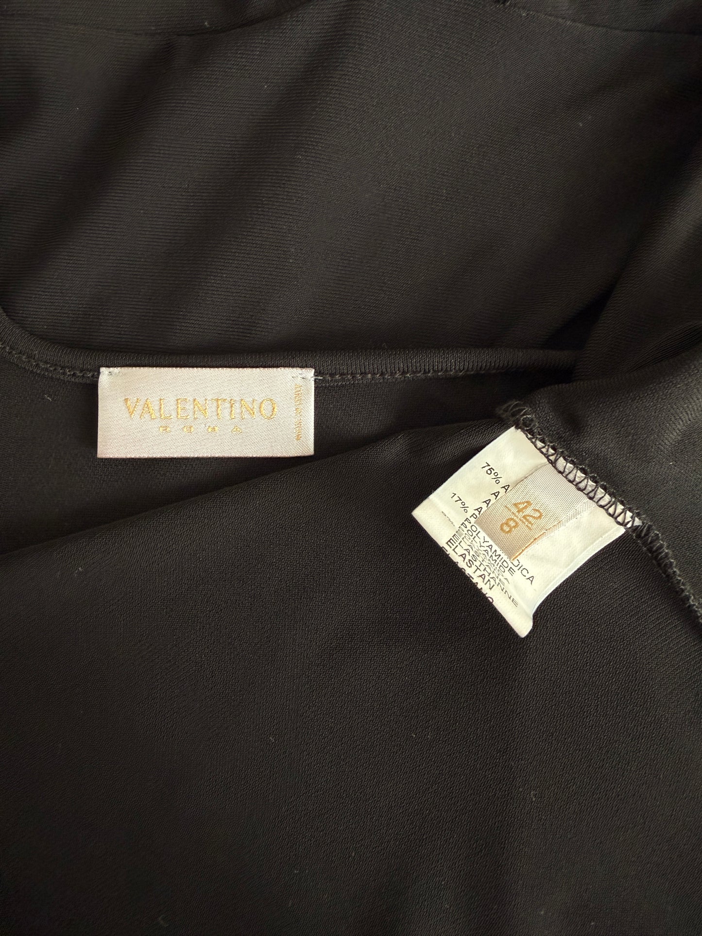 Valentino 2002 Vintage Knot Tie Cutout Top (S/M)