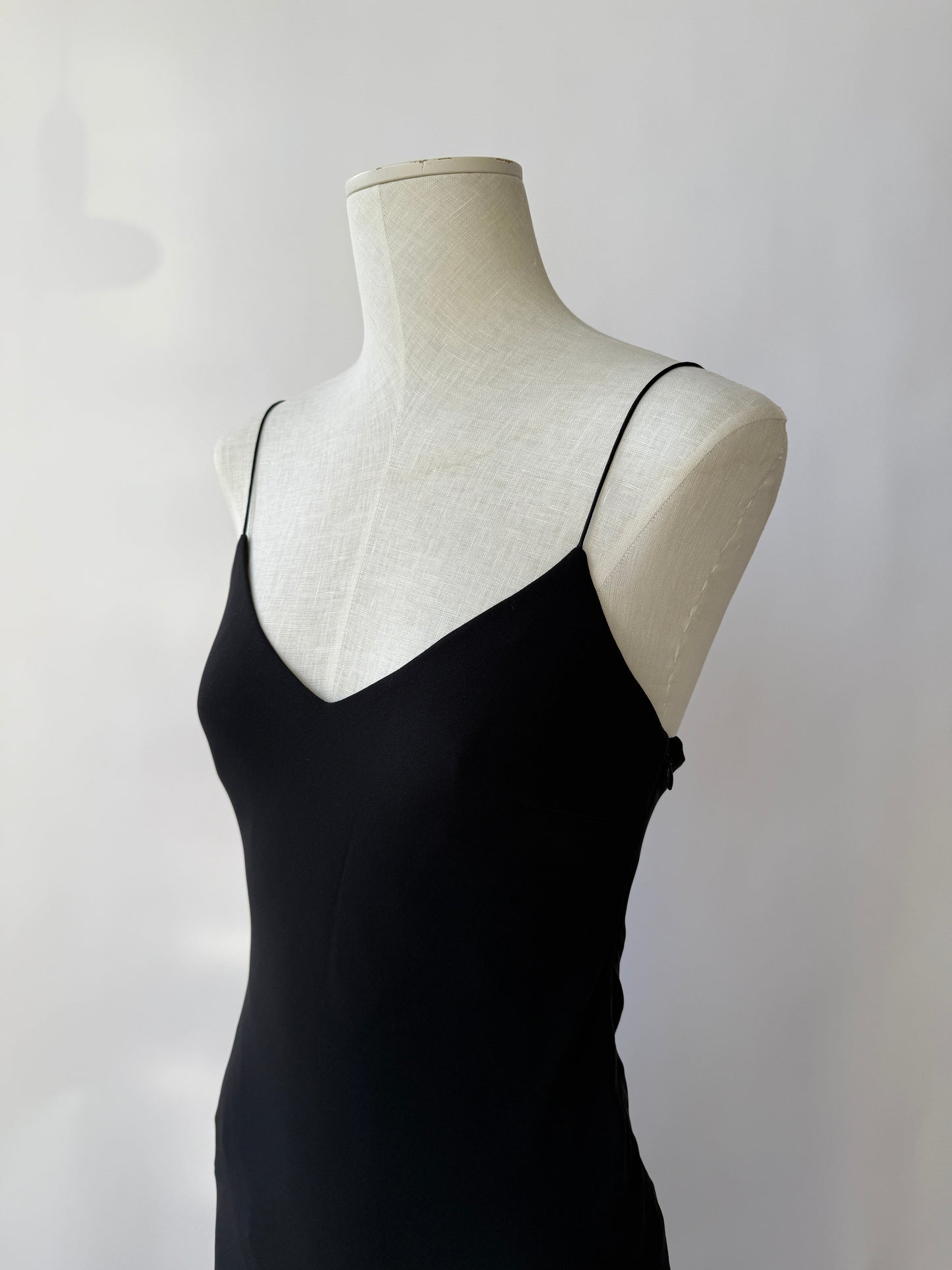 Ralph Lauren Purple Label 2008 Black Silk Runway Gown (S)