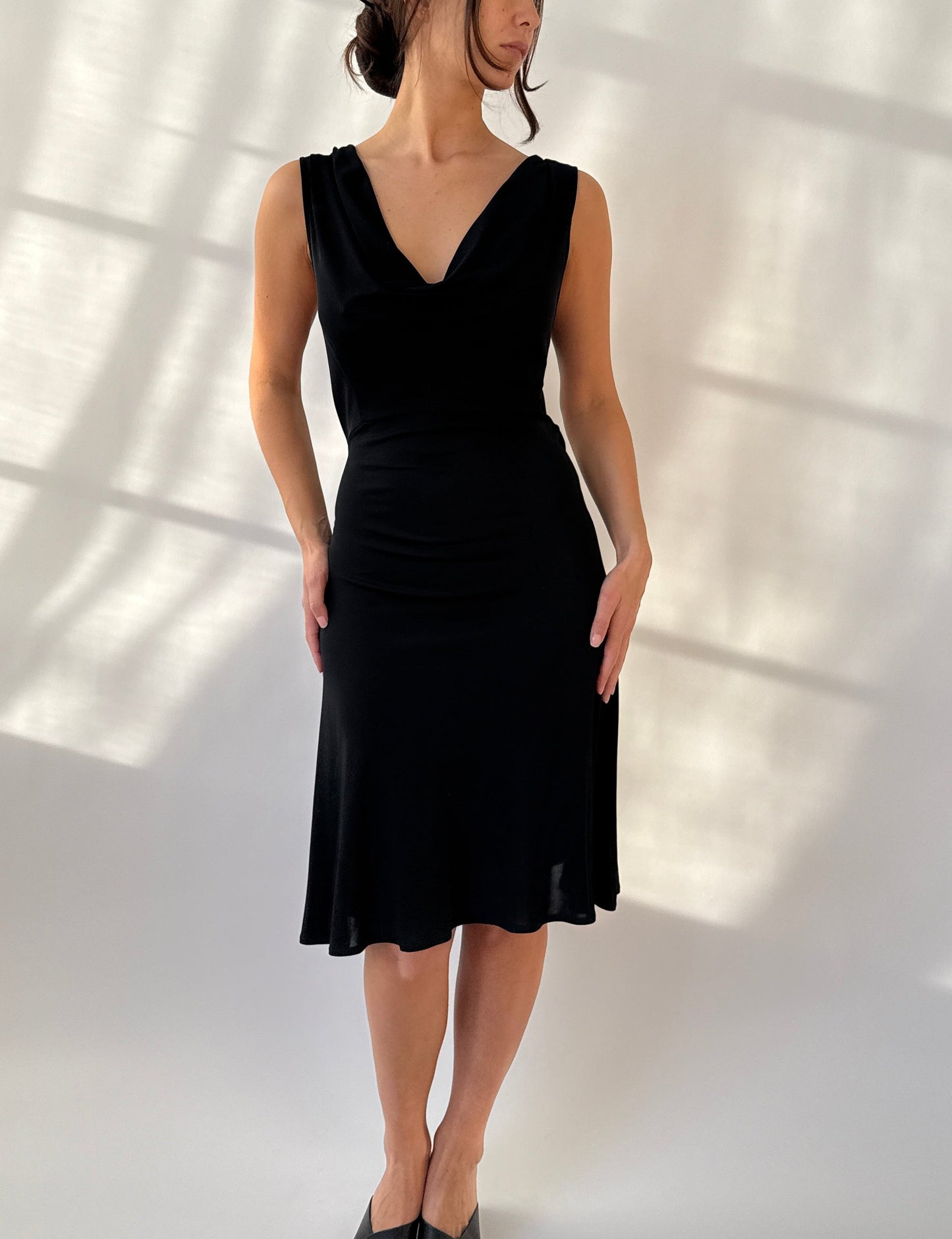 Valentino 2000s Vintage Beaded Backless Dress (S/M)