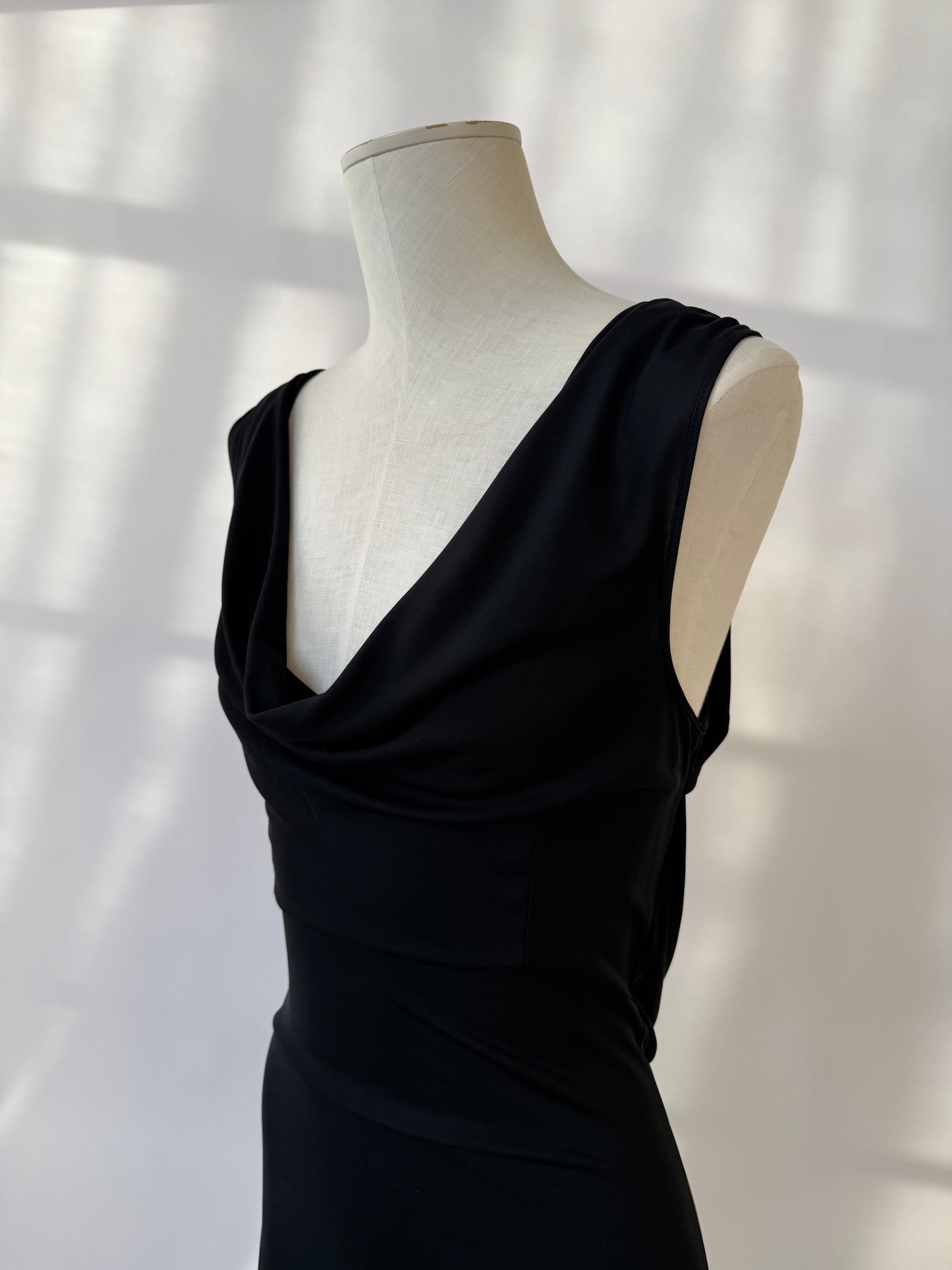 Valentino 2000s Vintage Beaded Backless Dress (S/M)