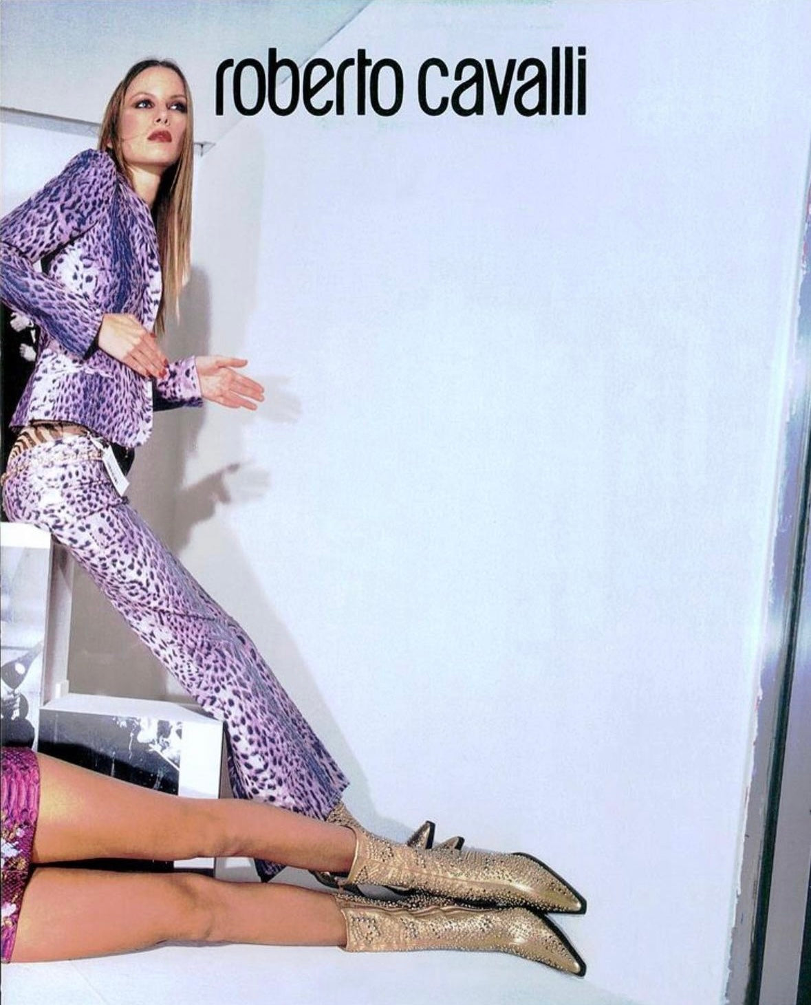 Roberto Cavalli S/S 2000 Ad campaign